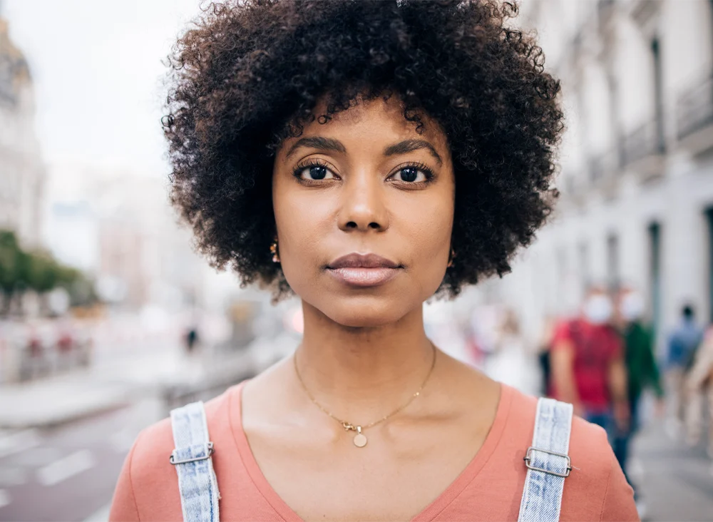 black woman with suspenders | Raj Dedhia, MD San Francisco